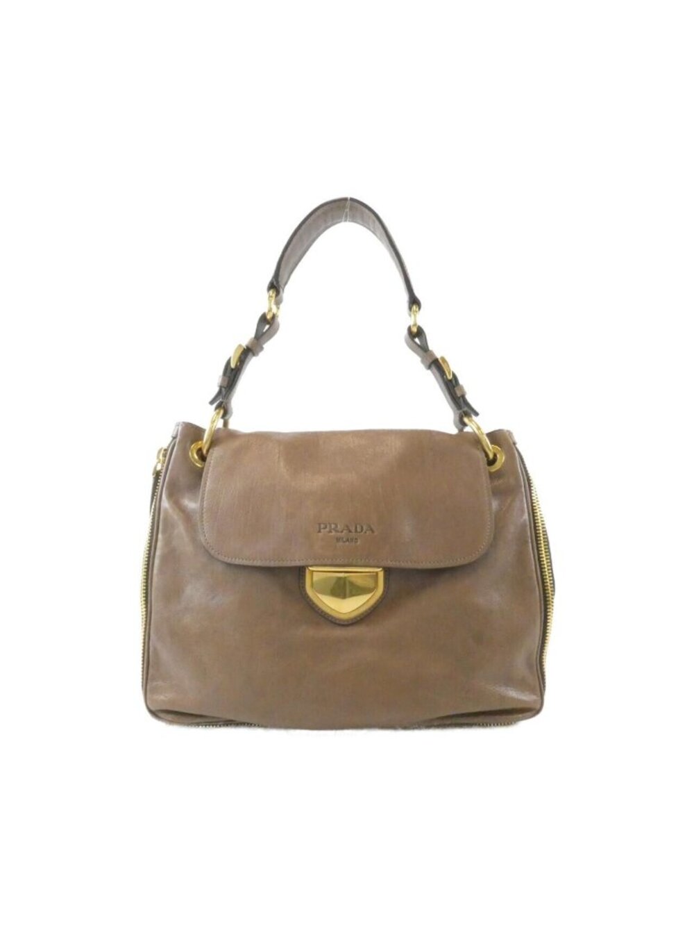 Prada Shoulder Bag Gold